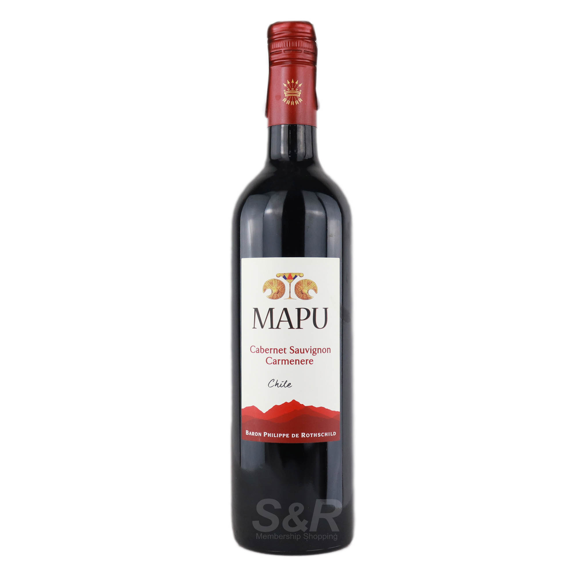Mapu Cabernet Sauvignon Carmenere Chile Red Wine 750mL
